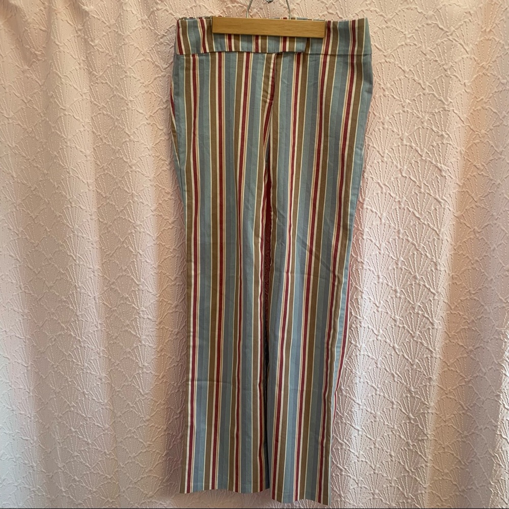 True 1970s EUC Vintage Striped Flare Pants